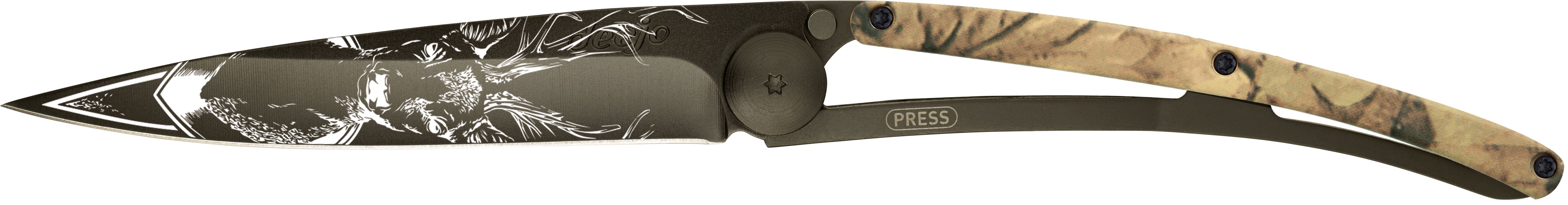 Pocket Knife | Camo + Deer COO