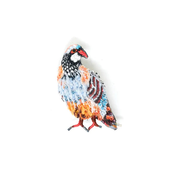 Partridge Brooch Pin