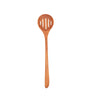 Wooden Long Round Spoon w/ Slots