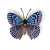 Red-Spotted Admiral Butterfly Brooch Pin