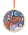 "Rudolph" Circle Ornament