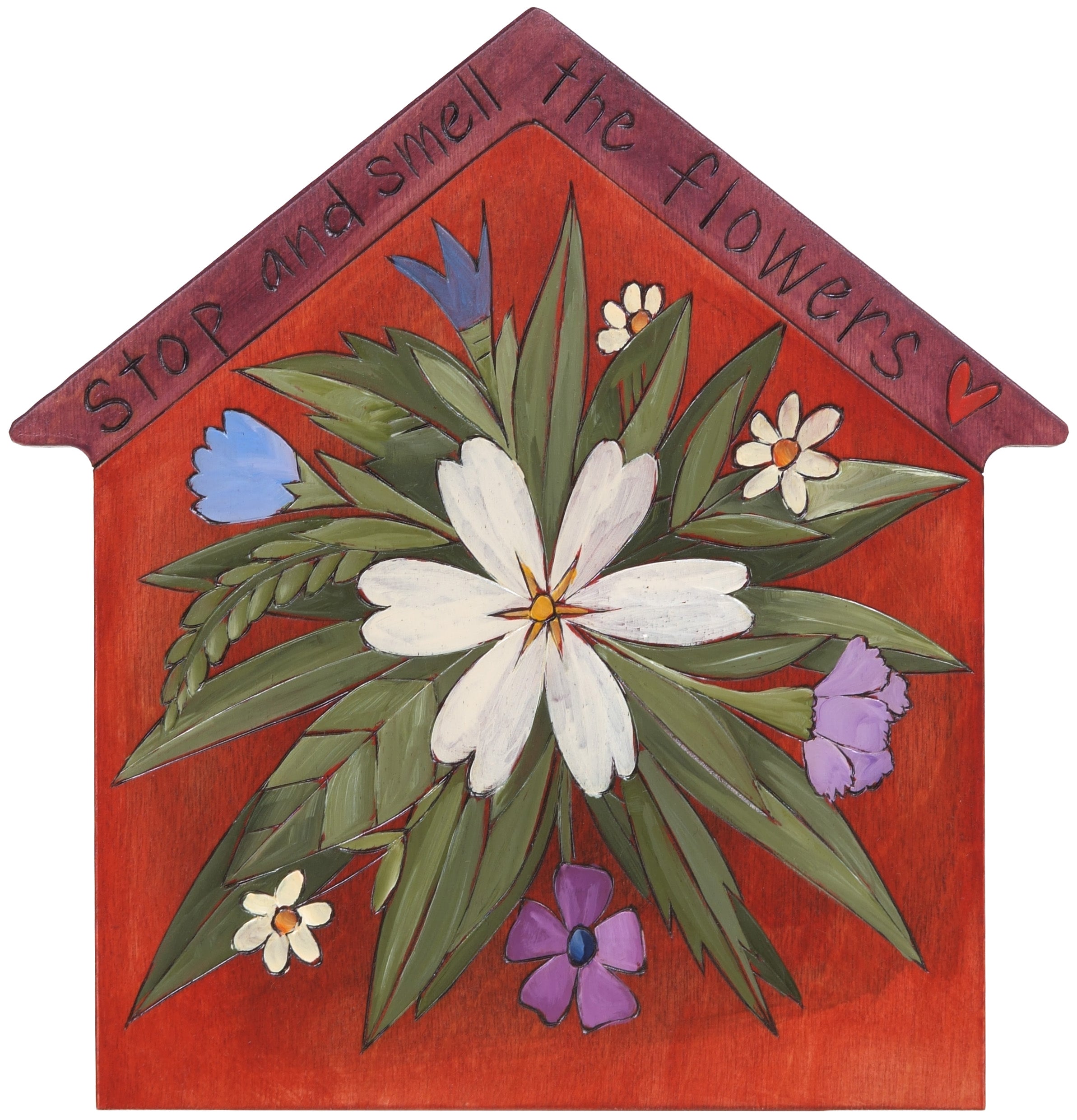 House Shaped Plaque