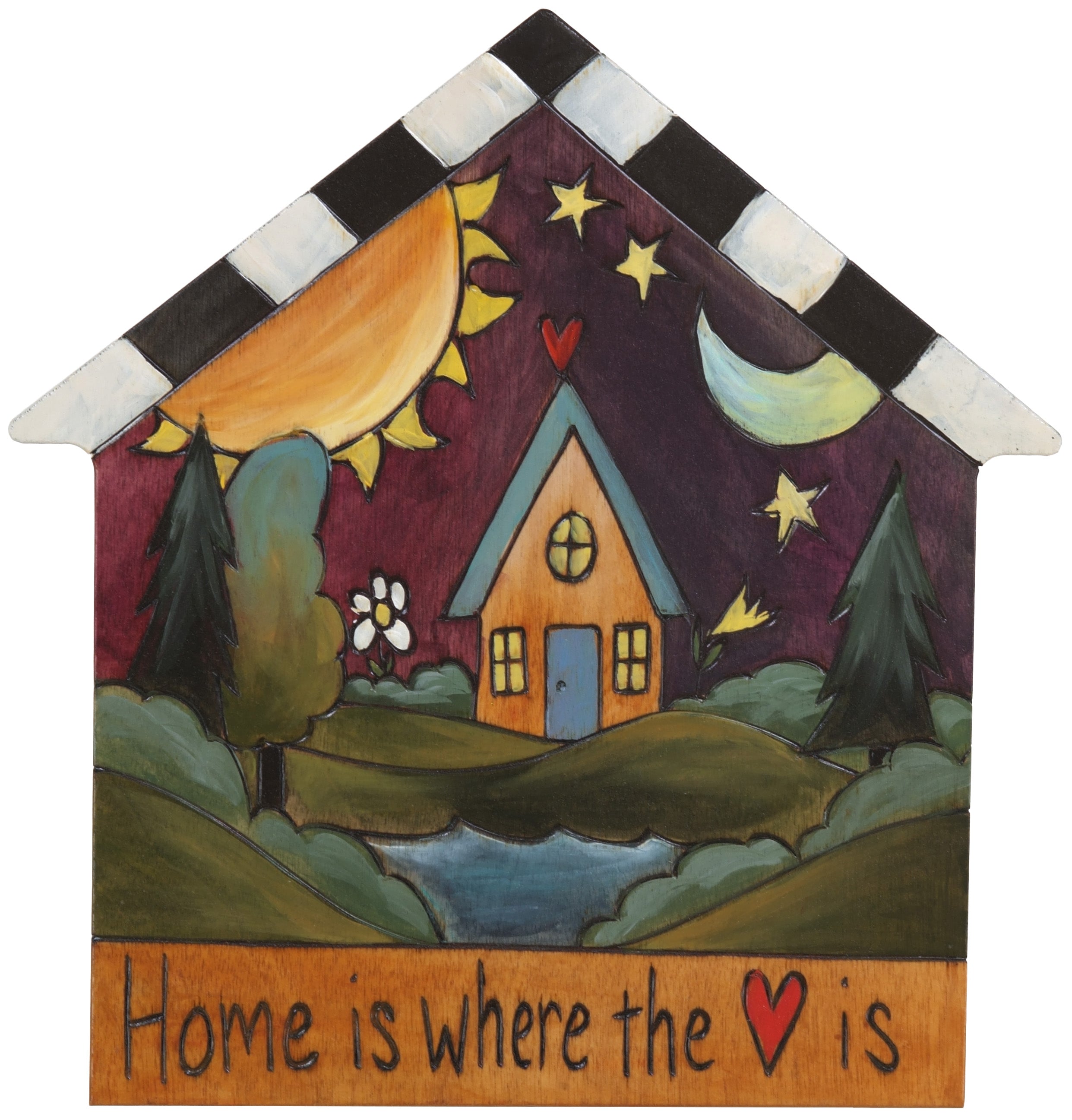 House Shaped Plaque
