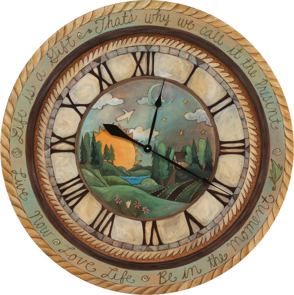 36" Round Wall Clock