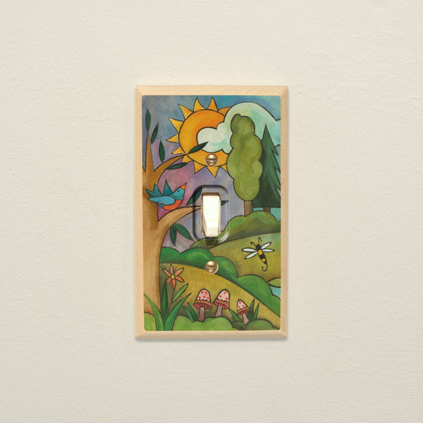 Light Switch Plate - "The Hills Are Alive"