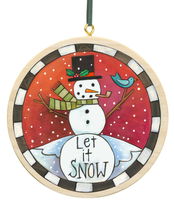 Circle Christmas Ornament Set