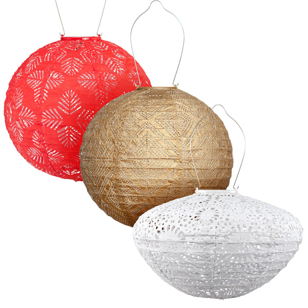 San Francisco Soji Stella Solar Lantern 3-pack