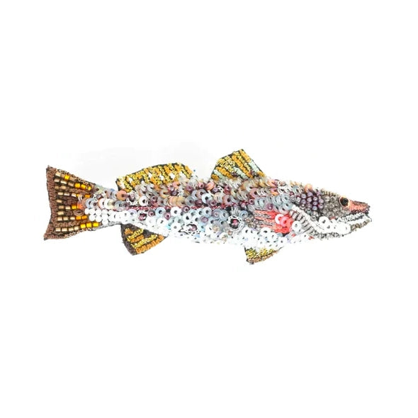 Spotted Trout Brooch Pin