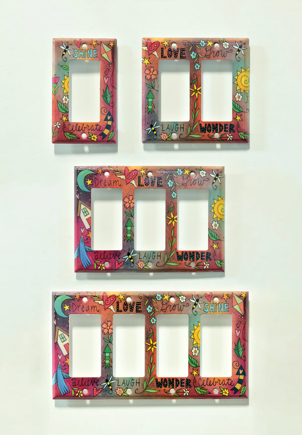 "Sweet Dreams" Light Switch Plate | Toggle