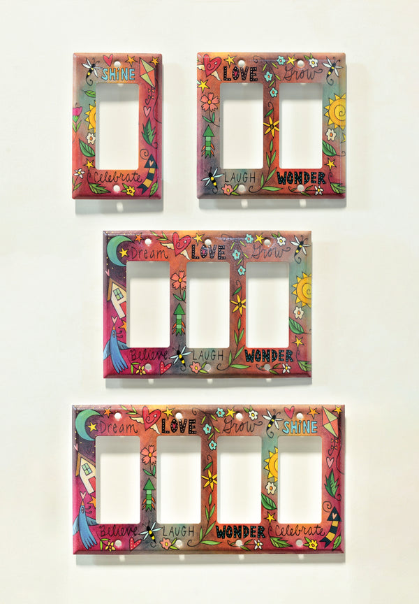 "Sweet Dreams" Light Switch Plate | Rocker