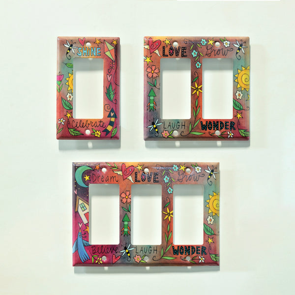 "Sweet Dreams" Light Switch Plate | Rocker