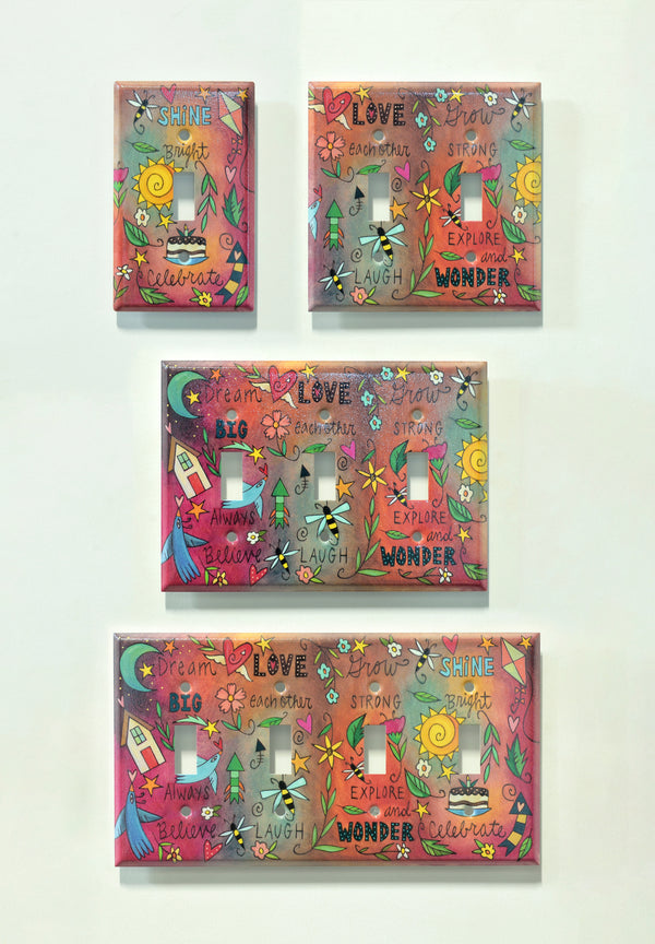 "Sweet Dreams" Light Switch Plate | Toggle