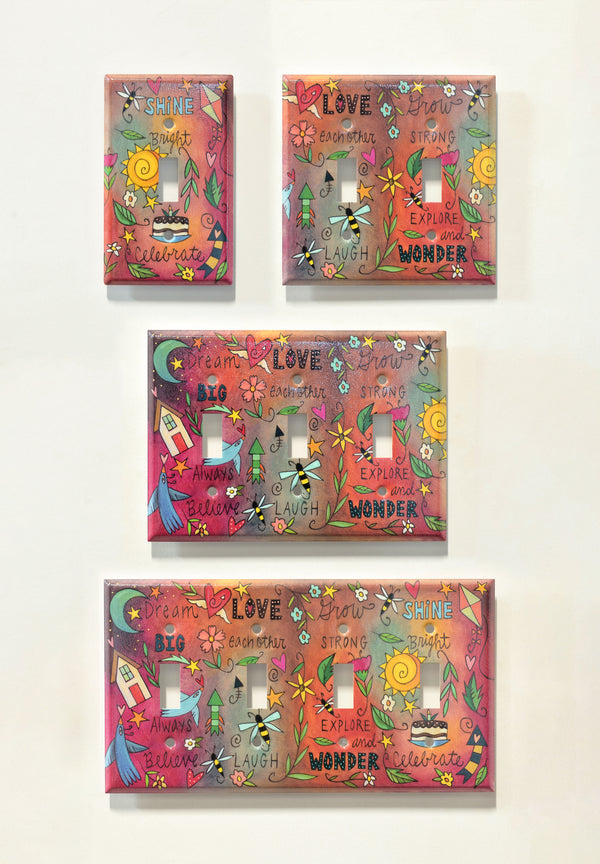 "Sweet Dreams" Light Switch Plate | Toggle