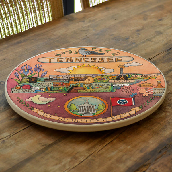 Tennessee Lazy Susan | "Volunteer State"