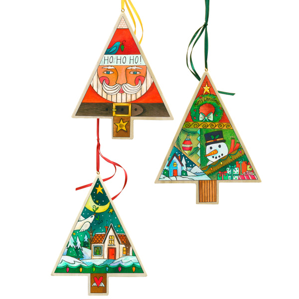 Tree Christmas Ornament Set