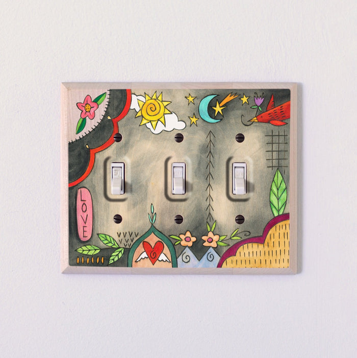 Light Switch Plate - "Be Loved"