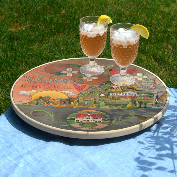 Virgina Lazy Susan | "Old Dominion"