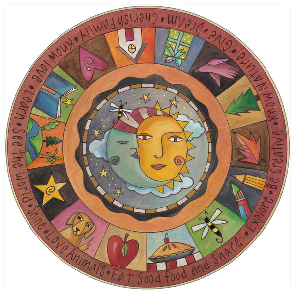 "Warm Glow" Lazy Susan