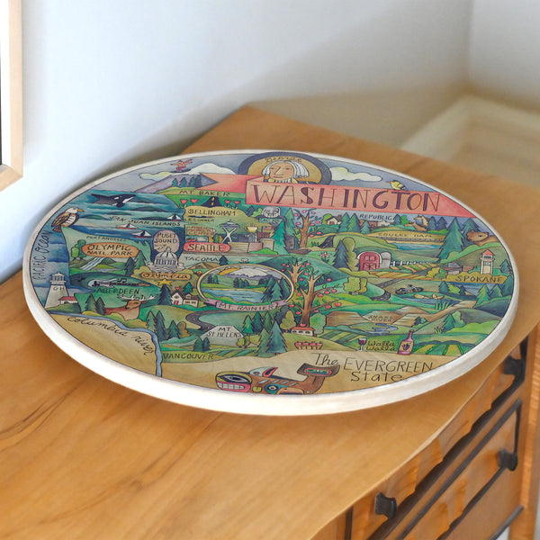 Washington  Lazy Susan | "Wonderful Washington"