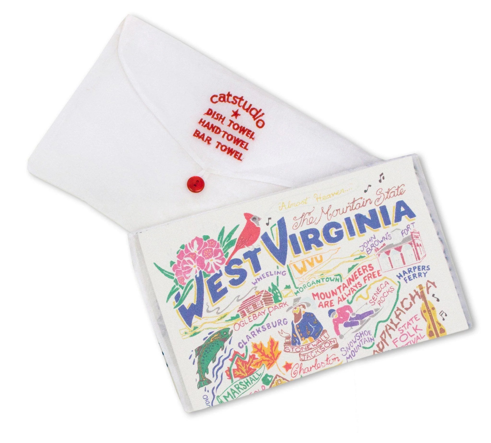 West Virginia Dish Towel