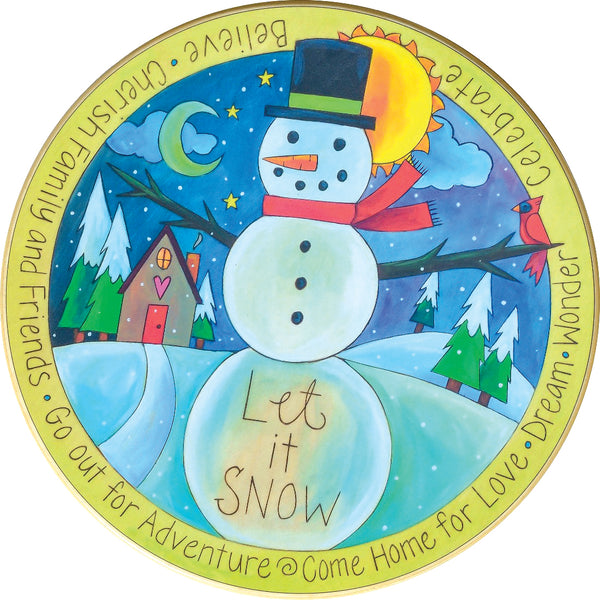 "Winter Wonderland" Lazy Susan