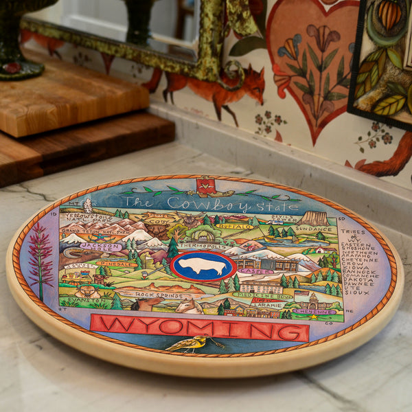 Wyoming Lazy Susan | "Forever West"