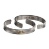 "U & Me" Metal Cuff Bracelet