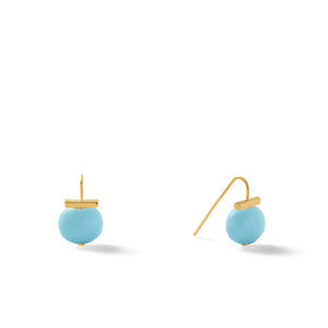 Gold Baby Pebble Pearl Earrings (Assorted)