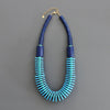 Capri Blue Wood Necklace