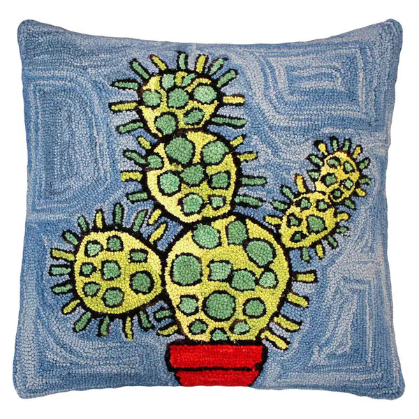 Wool Hooked Pillow | Bloomers [Assorted]
