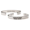 "Empowered Women Empower Women" Metal Cuff Bracelet