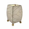Mini Square Coco Leaf Lamp [Assorted Colors]