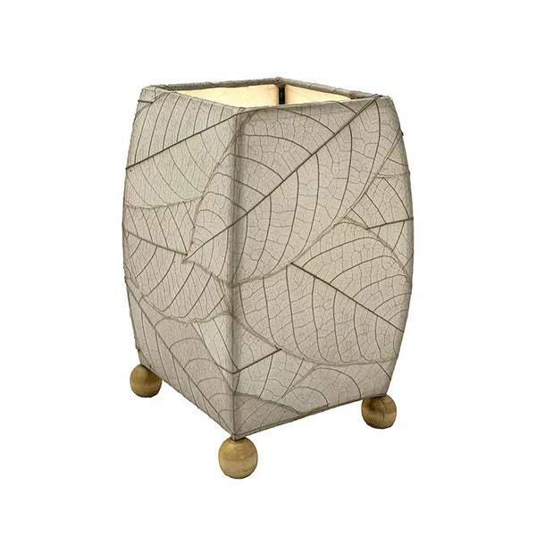 Mini Square Coco Leaf Lamp [Assorted Colors]