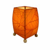 Mini Square Coco Leaf Lamp [Assorted Colors]