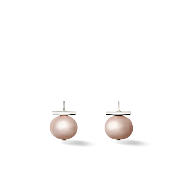 Sterling Baby Pebble Pearl Earrings (Assorted)