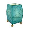 Mini Square Coco Leaf Lamp [Assorted Colors]