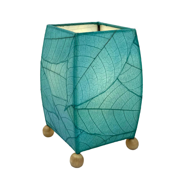 Mini Square Coco Leaf Lamp [Assorted Colors]