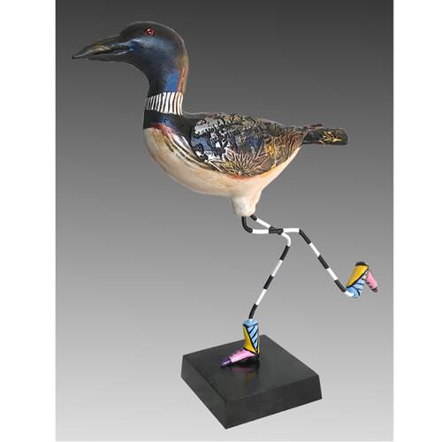 Small Bird Sculpture | Loonie