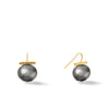 Gold Medium Pebble Pearl Earrings (Assorted)