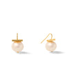 Gold Medium Pebble Pearl Earrings (Assorted)