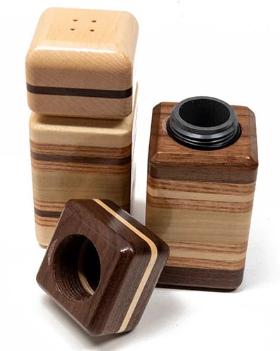 Wooden Salt and Pepper Shaker Set