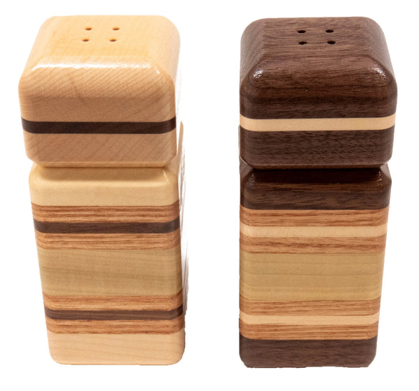 Wooden Salt and Pepper Shaker Set