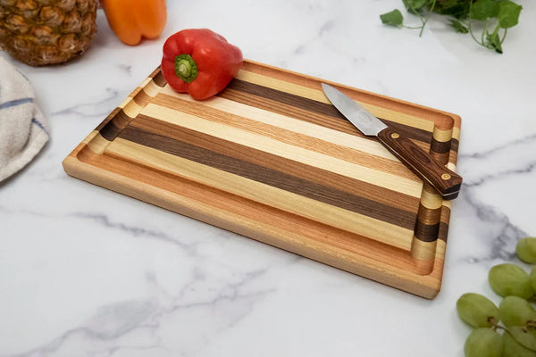 Wooden Cutting Board w/ Groove