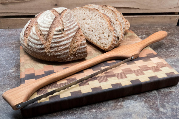 Checkered Wood Cutting Board