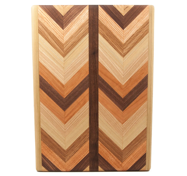 Herringbone Wood Cutting Board