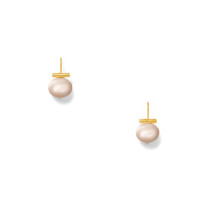 Gold Baby Pebble Pearl Earrings (Assorted)
