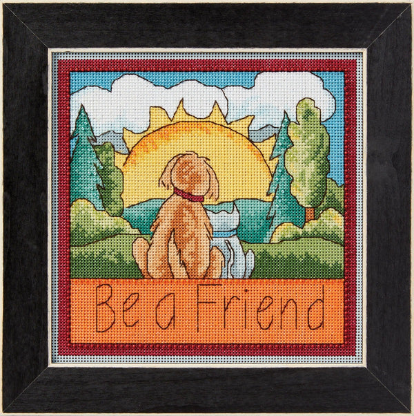 "Be a Friend" Cross Stitch Kit