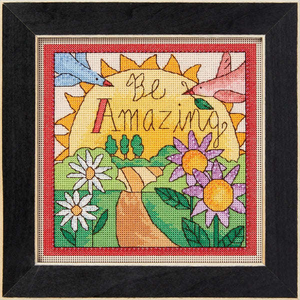 "Be Amazing" Cross  Stitch Kit