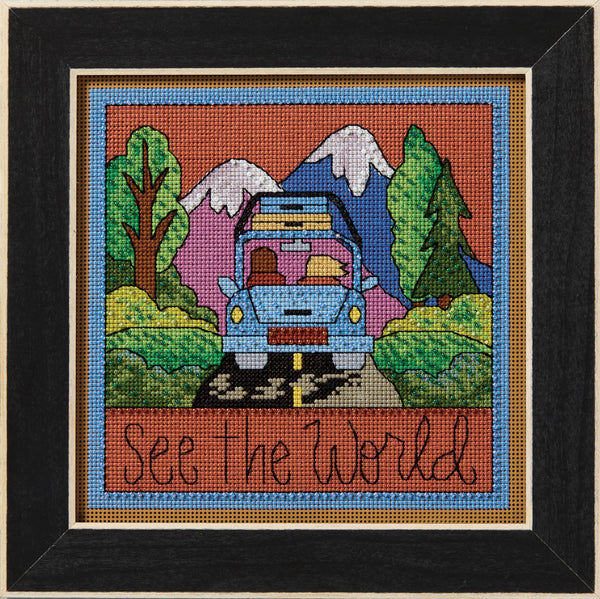 "See the World" Cross Stitch Kit