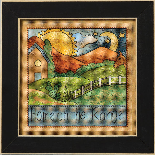 "Home of the Range" Cross Stitch Kit